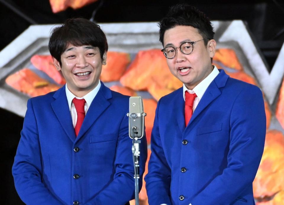 　銀シャリ・鰻和弘（左）と橋本直