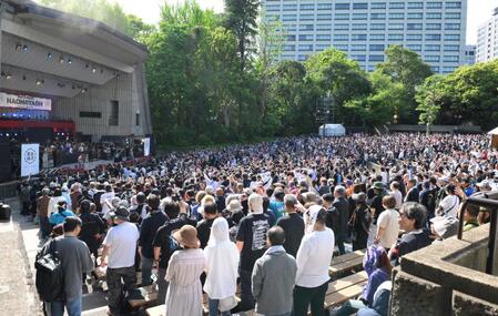 　満員の観客の中行われた「ＮＡＯＮのＹＡＯＮ　２０２５」（撮影・伊藤笙子）