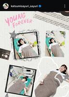 「かつみ♥さゆり」の♥さゆりのインスタグラム（＠ｋａｔｓｕｍｉｓａｙｕｒｉ＿ｓａｙｕｒｉ）から 