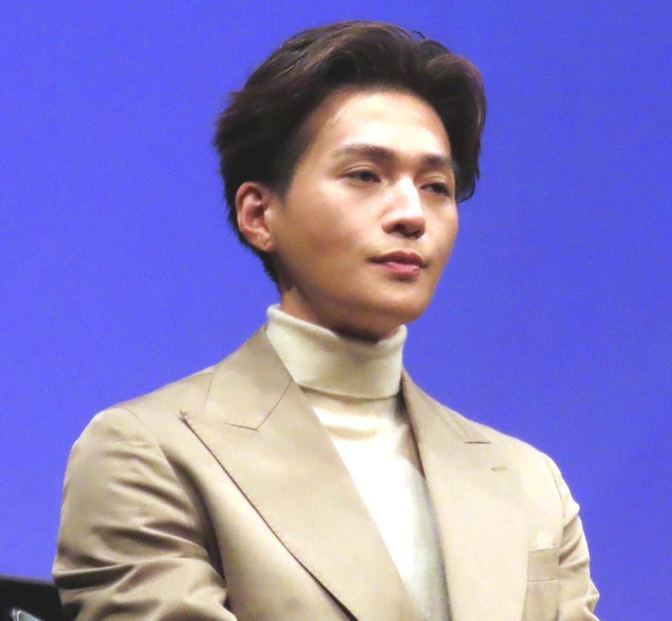 　ドラマ「あやしいパートナー」のトークショーに出演したＦＡＮＴＡＳＴＩＣＳの八木勇征