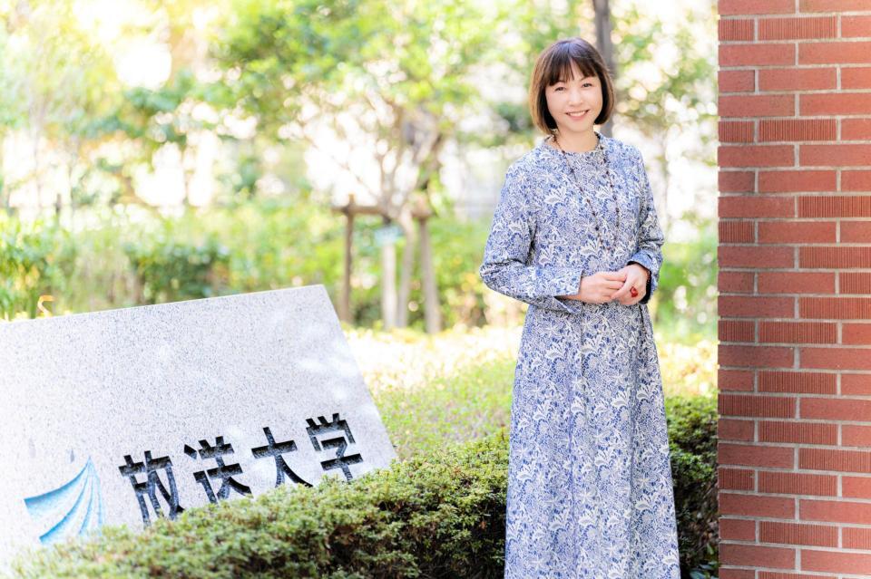 　放送大学３年目を迎える麻木久仁子