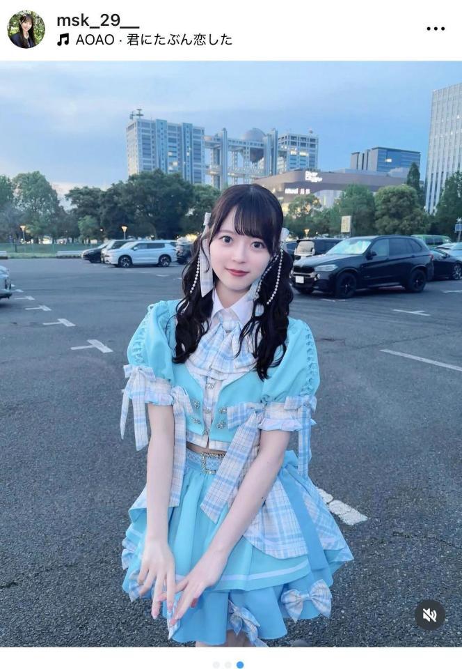 塩澤美咲のインスタグラム＠ｍｓｋ＿２９＿＿より