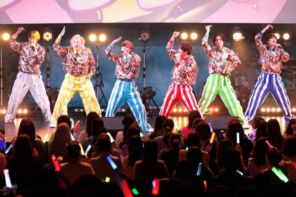 　８周年記念ライブを行ったサンミュージック所属の甘党男子