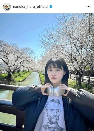 原菜乃華のインスタグラム＠ｎａｎｏｋａ＿ｈａｒａ＿ｏｆｆｉｃｉａｌから