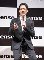 　トークする横浜流星（撮影・金田祐二）