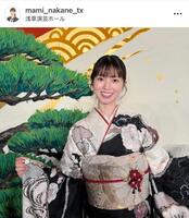 中根舞美のインスタグラム（ｍａｍｉ＿ｎａｋａｎｅ＿ｔｘ）より
