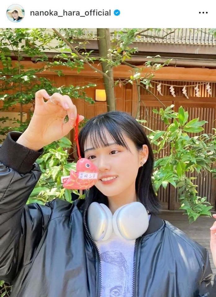 原菜乃華のインスタグラム＠ｎａｎｏｋａ＿ｈａｒａ＿ｏｆｆｉｃｉａｌから