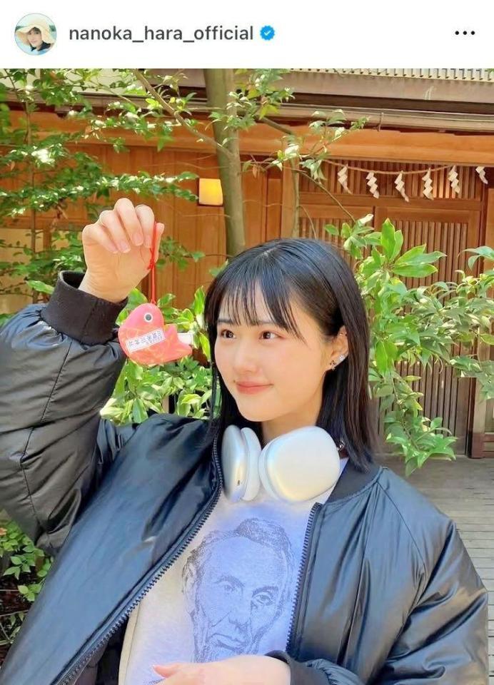 原菜乃華のインスタグラム＠ｎａｎｏｋａ＿ｈａｒａ＿ｏｆｆｉｃｉａｌから