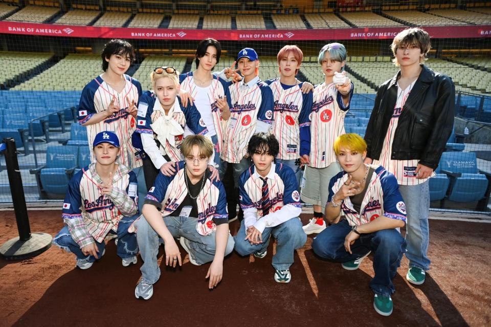 　ドジャー・スタジアムでライブを行ったＪＯ１©ＬＡＰＯＮＥ　ＥＮＴＥＲＴＡＩＮＭＥＮＴ