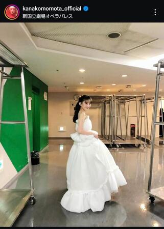 百田夏菜子インスタグラム＠ｋａｎａｋｏｍｏｍｏｔａ＿ｏｆｆｉｃｉａｌから