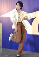 　「ミズノブランドアンバサダー」として一日店長体験イベントに登場した知英