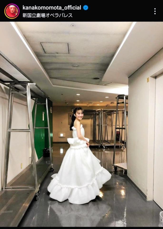 百田夏菜子インスタグラム＠ｋａｎａｋｏｍｏｍｏｔａ＿ｏｆｆｉｃｉａｌから