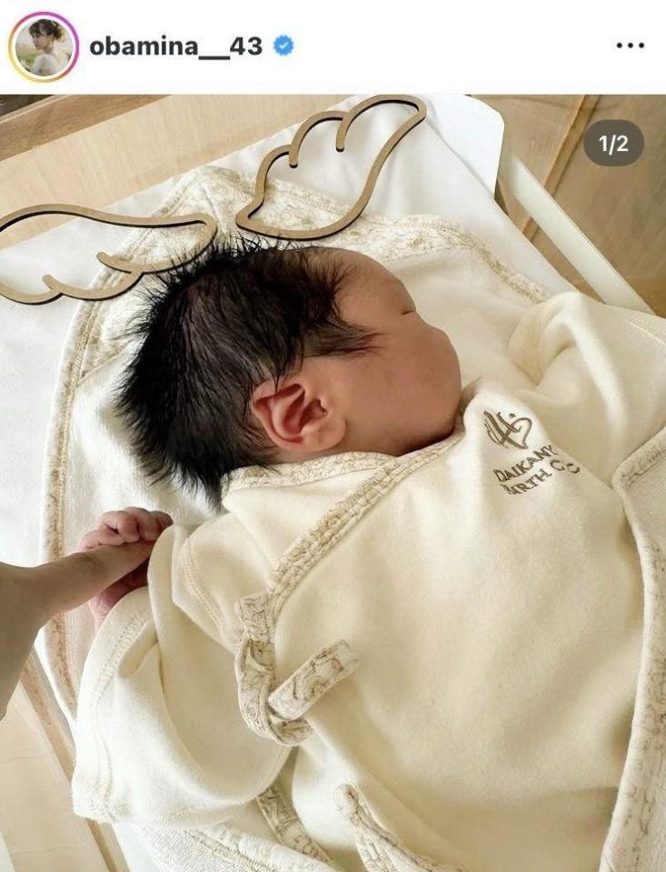 　大場美奈のインスタグラム（＠ｏｂａｍｉｎａ＿４３）から