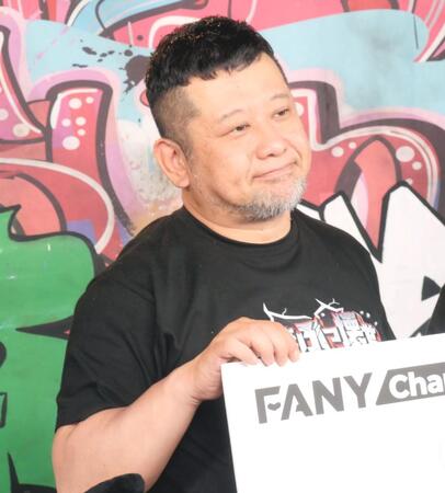 　収録後に行われた取材会に出席したケンドーコバヤシ