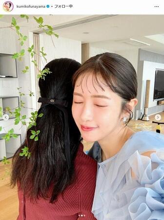 舟山久美子インスタグラム＠ｋｕｍｉｋｏｆｕｎａｙａｍａから