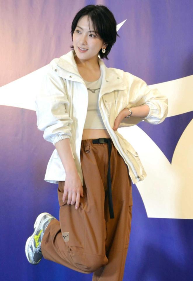 　一日店長体験イベントに登場した知英