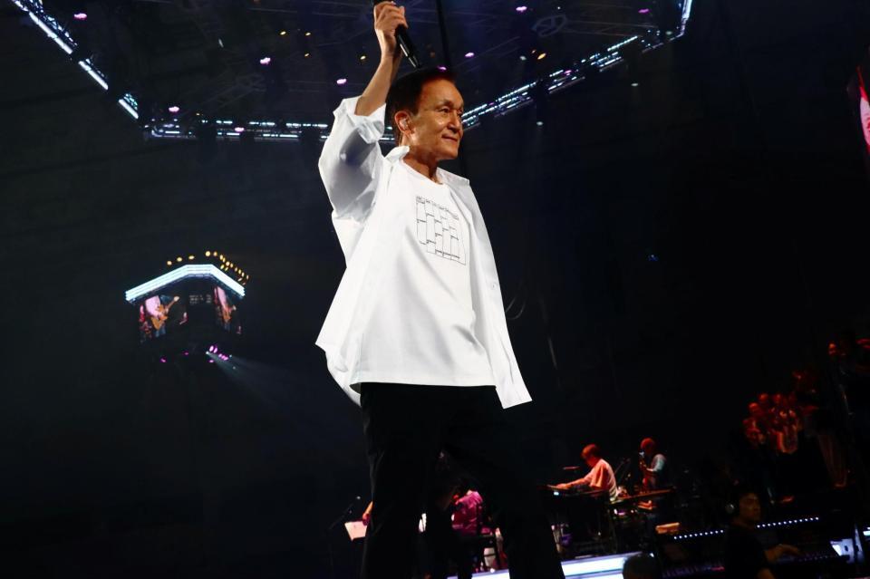 　アリーナツアーをスタートさせた小田和正（カメラマンⒸ岩佐篤樹）