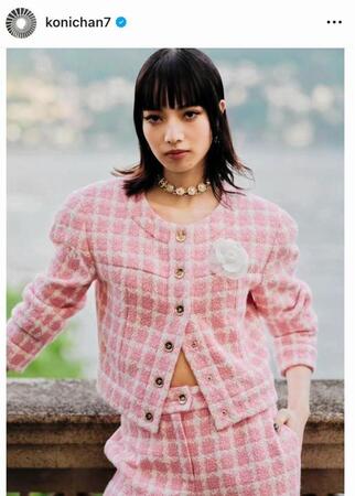 　小松菜奈のインスタグラム＠ｋｏｎｉｃｈａｎ７より