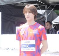 　出走前に爽やかな表情で登場したＫ