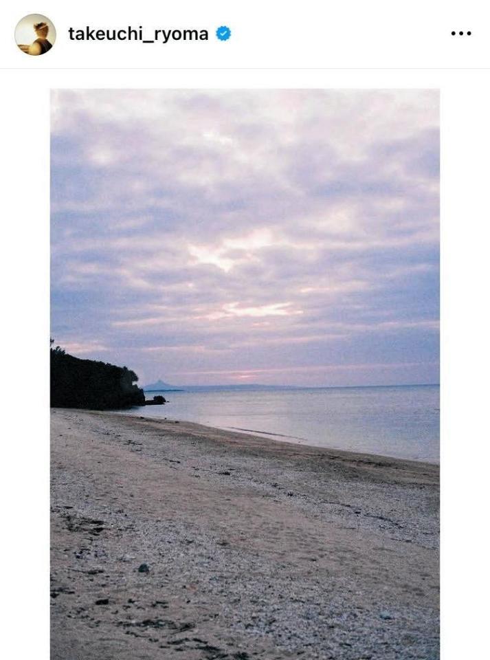竹内涼真のインスタグラム＠ｔａｋｅｕｃｈｉ＿ｒｙｏｍａから