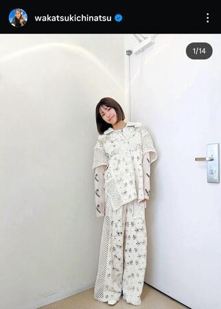 若槻千夏のインスタグラム＠ｗａｋａｔｓｕｋｉｃｈｉｎａｔｓｕより