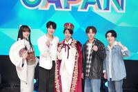 　「ミスタートロット　ジャパン」の決勝に勝ち進んだ（左から）風水ノ里恒彦、ジュノ、島憂樹さん、橋詰昌慧さん、牛島隆太©ＦＡＮＹ　Ｓｔｕｄｉｏ