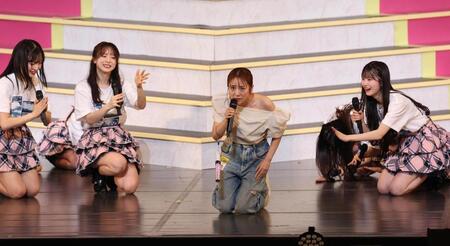 　ＡＫＢ４８応援総団長に就任した高橋みなみ（撮影・佐々木彰尚）