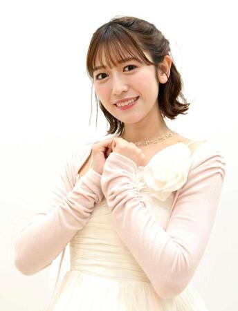 　「アイドルはありがたい職業」と打ち明けた小泉遥香（撮影・園田高夫）