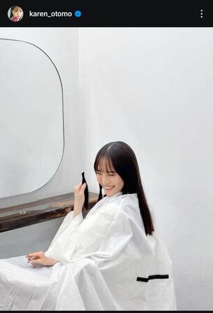　大友花恋インスタグラム＠ｋａｒｅｎ＿ｏｔｏｍｏから