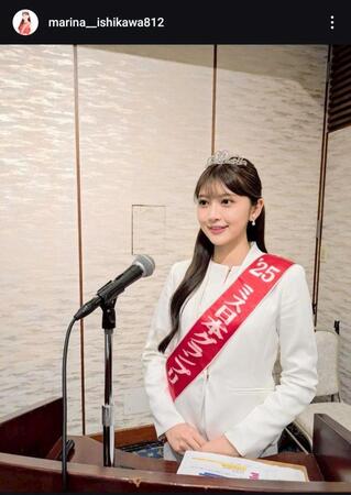 　石川満里奈インスタグラム＠ｍａｒｉｎａ＿＿ｉｓｈｉｋａｗａ８１２から
