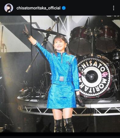 　森高千里インスタグラム＠ｃｈｉｓａｔｏｍｏｒｉｔａｋａ＿ｏｆｆｉｃｉａｌから