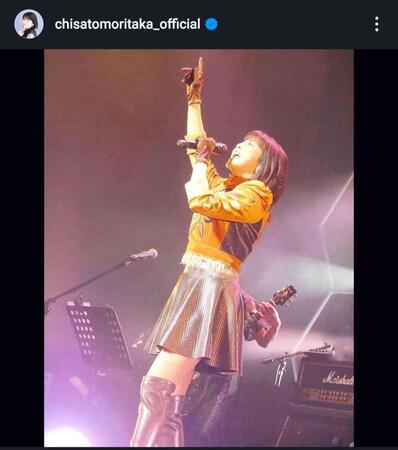 　森高千里インスタグラム＠ｃｈｉｓａｔｏｍｏｒｉｔａｋａ＿ｏｆｆｉｃｉａｌから