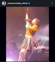 　森高千里インスタグラム＠ｃｈｉｓａｔｏｍｏｒｉｔａｋａ＿ｏｆｆｉｃｉａｌから