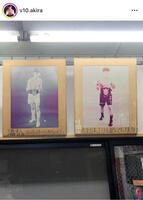 　若き日の大東旭さんの写真。インスタグラム＠ｖ１０．ａｋｉｒａより。