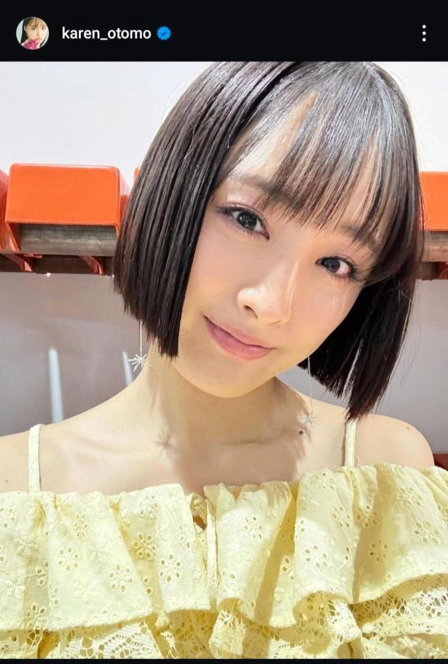 　大友花恋インスタグラム＠ｋａｒｅｎ＿ｏｔｏｍｏから