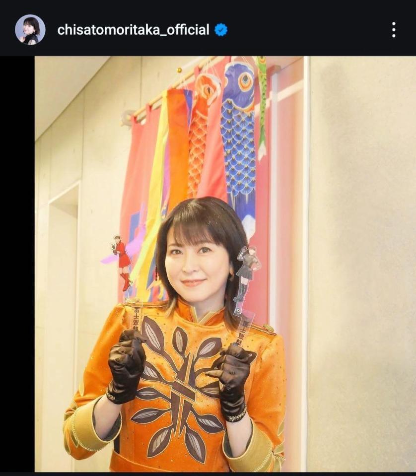 　森高千里インスタグラム＠ｃｈｉｓａｔｏｍｏｒｉｔａｋａ＿ｏｆｆｉｃｉａｌから