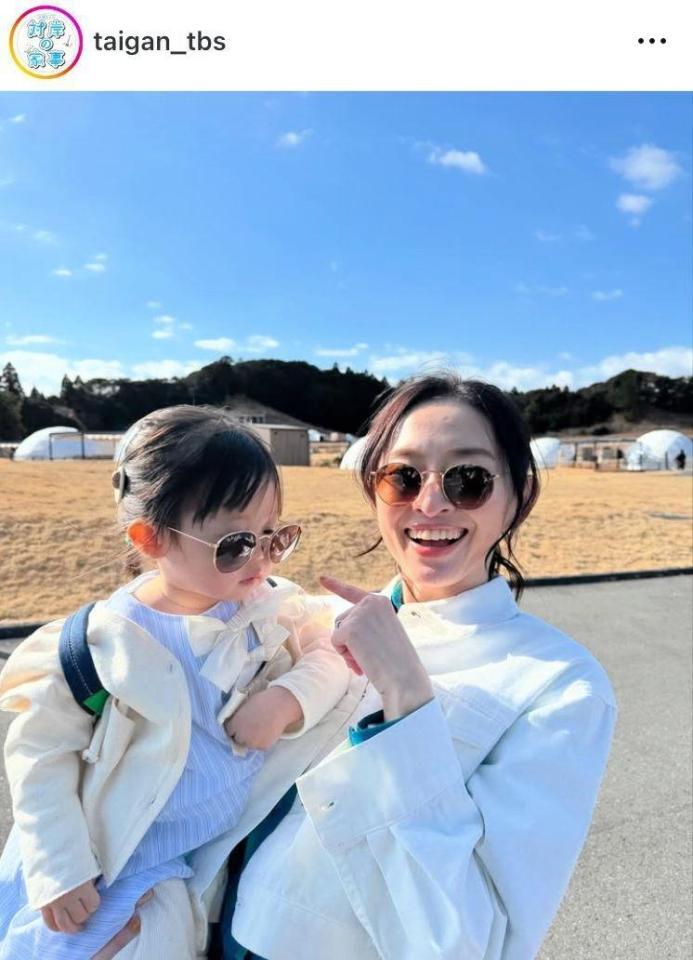 　中谷さんの妻役の島袋寛子。対岸の家事これが、私の生きる道！４月期火ドラ【公式】インスタグラム＠ｔａｉｇａｎ＿ｔｂｓより