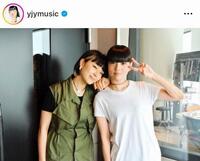 　横綱・千代の富士さんの娘・秋本梢と写る大物２世２ショット！松田ゆう姫のインスタグラム＠ｙｊｙｍｕｓｉｃより