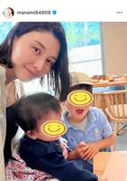 　変わらぬ美貌の２児ママ。橋本マナミのインスタグラム＠ｍａｎａｍｉ８４８０８より