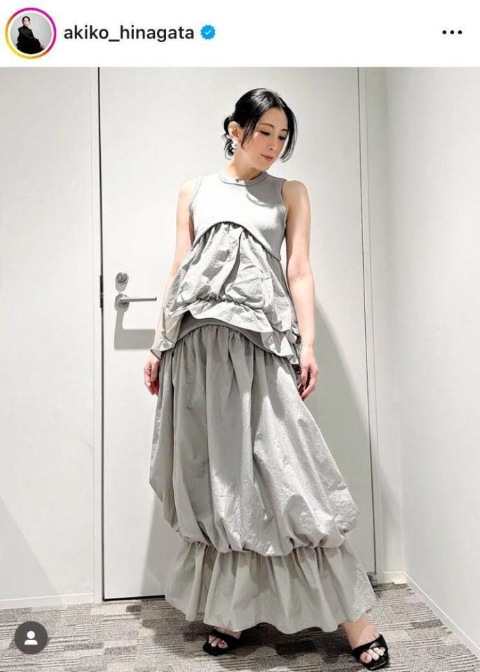 　雛形あきこのインスタグラム＠ａｋｉｋｏ＿ｈｉｎａｇａｔａより