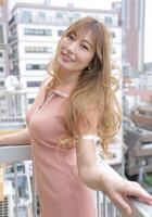 　「グラビアが大好きなので、できる限りやりたい」と語った熊田曜子（撮影・吉澤敬太）