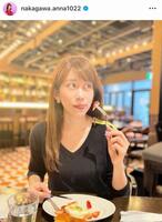 　中川安奈のインスタグラム＠ｎａｋａｇａｗａ．ａｎｎａ１０２２より  