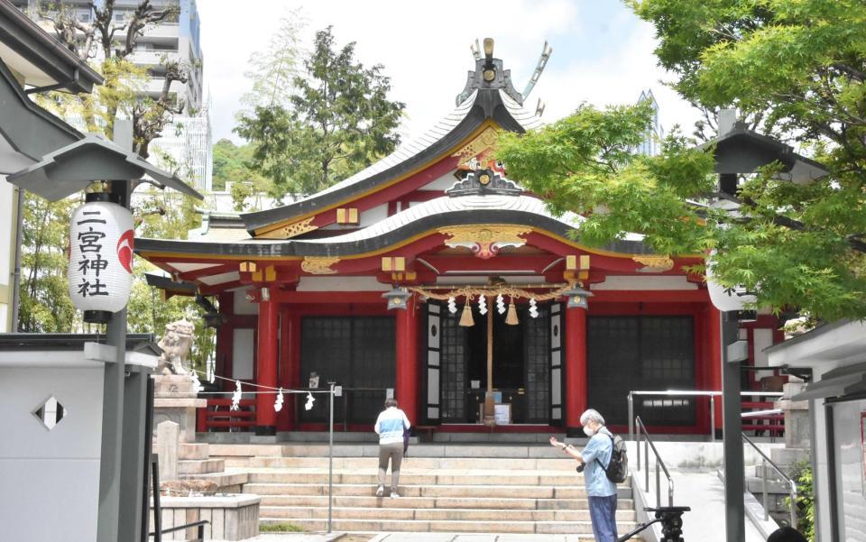 　嵐ファンの聖地として知られる二宮神社