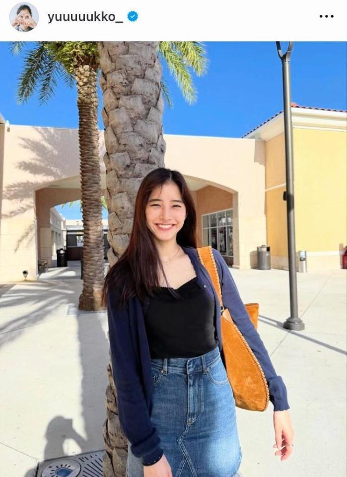 　新木優子のインスタグラム＠ｙｕｕｕｕｕｋｋｏより