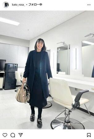 加藤ローサのインスタグラム＠ｋａｔｏ＿ｒｏｓａ＿