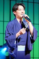 　演歌に特化したコンサートを行った辰巳ゆうと