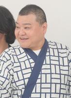 　取材会に出席した川畑泰史