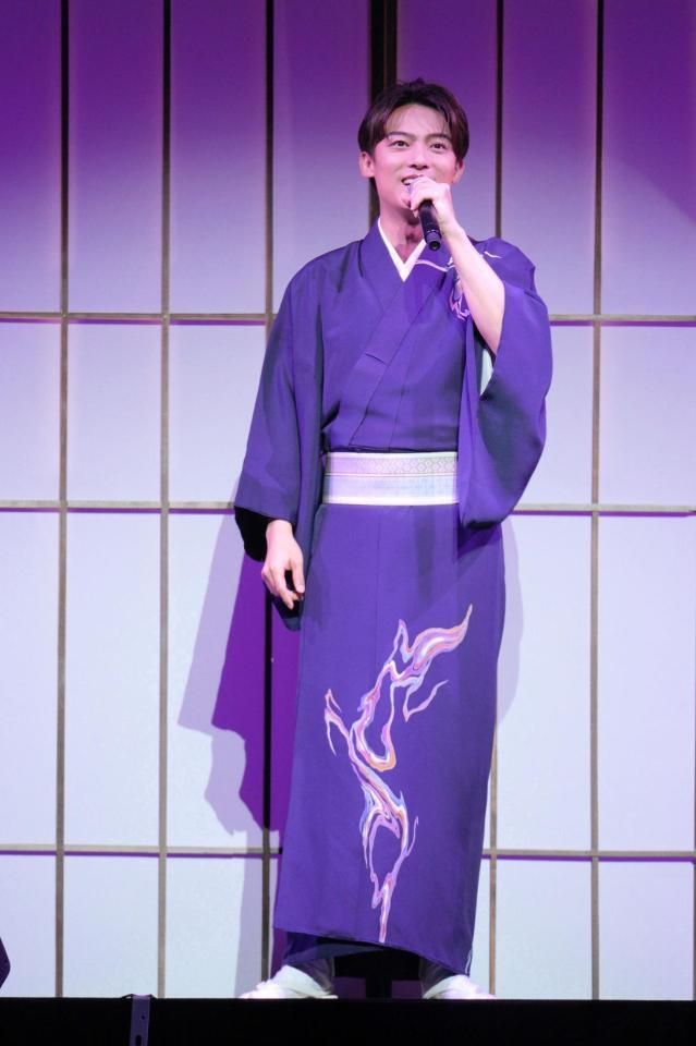 　演歌に特化したコンサートを行った辰巳ゆうと