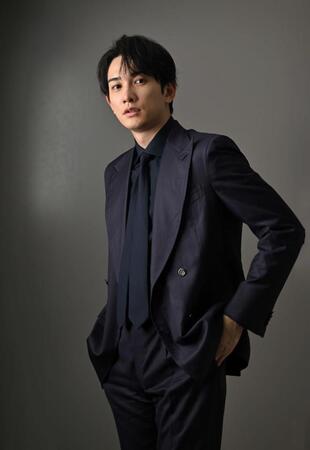 　ドラマの見どころを語った町田啓太（撮影・伊藤笙子）