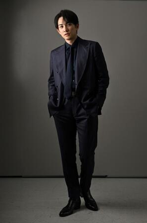 　デビュー１５周年を迎えた町田啓太（撮影・伊藤笙子）